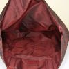 Shopping bag Louis Vuitton in tessuto monogram marrone e pelle marrone - Detail D2 thumbnail