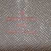 Portafogli Louis Vuitton Zippy in tela a scacchi marrone - Detail D3 thumbnail