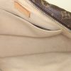 Louis Vuitton Manhattan small model handbag in brown monogram canvas and natural leather - Detail D2 thumbnail