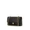 Bolso de mano Chanel Timeless Classic en cuero granulado acolchado negro - 00pp thumbnail