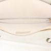 Chanel 2.55 shoulder bag in grey suede - Detail D3 thumbnail