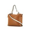 Celine handbag in brown leather and white leather - 00pp thumbnail