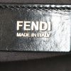 Shopping bag Fendi in tela monogram blu e pelle lucida blu - Detail D3 thumbnail
