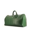 Louis Vuitton Keepall 55 cm travel bag in green epi leather - 00pp thumbnail