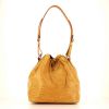 Shopping bag Louis Vuitton petit Noé modello piccolo in pelle Epi gialla - 360 thumbnail