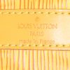 Shopping bag Louis Vuitton petit Noé modello piccolo in pelle Epi gialla - Detail D3 thumbnail