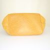 Louis Vuitton petit Noé small model shopping bag in yellow epi leather - Detail D4 thumbnail