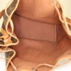 Louis Vuitton petit Noé small model handbag in monogram canvas and natural leather - Detail D2 thumbnail