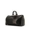 Sac de voyage Louis Vuitton Keepall 45 en cuir épi noir - 00pp thumbnail