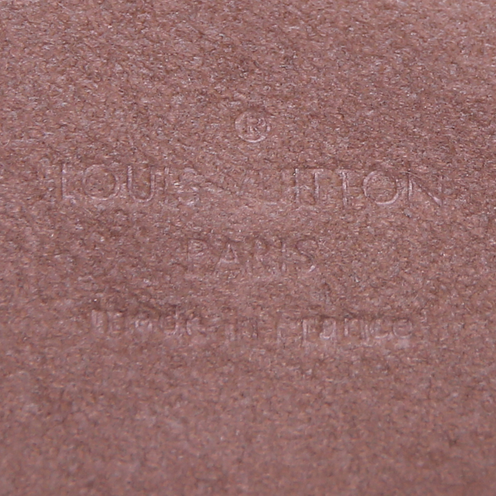 Borsa Louis Vuitton in tela monogram multicolore e pelle naturale - Detail D3