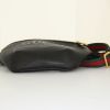 Gucci clutch-belt in black grained leather - Detail D4 thumbnail