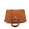 Hermes Birkin 40 cm handbag in gold togo leather - 360 Front thumbnail