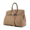 Hermes Birkin handbag in tourterelle grey togo leather - 00pp thumbnail