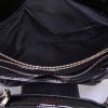 Bulgari Chandra bag worn on the shoulder or carried in the hand in black patent leather - Detail D2 thumbnail