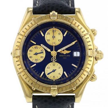 Montre Breitling Chronomat en or jaune Ref :  K13050.1 Vers  1990
