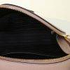 Prada Odette shoulder bag in beige leather saffiano - Detail D3 thumbnail