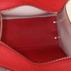 Salvatore Ferragamo shoulder bag in red grained leather - Detail D3 thumbnail
