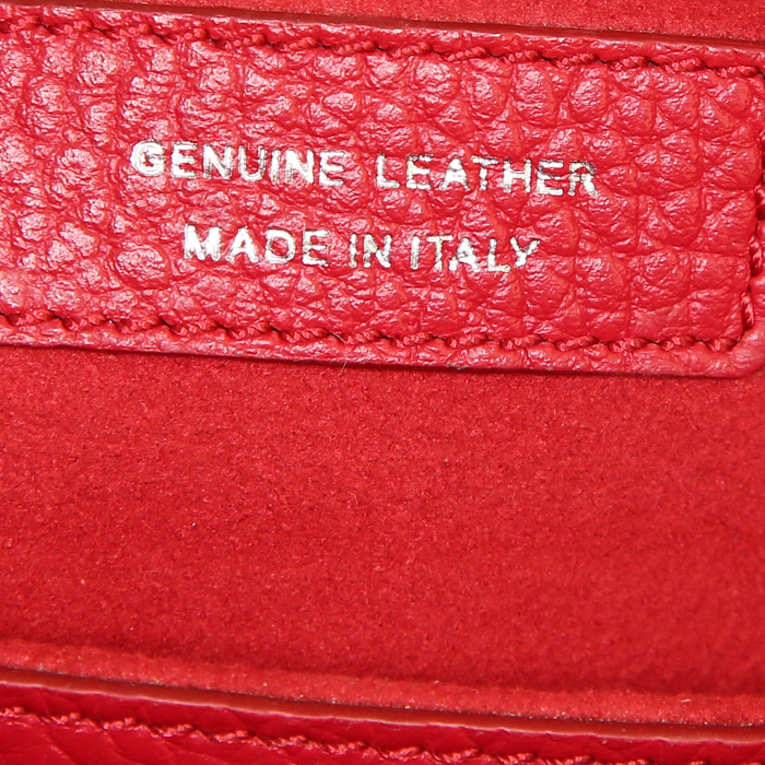 Tod's New Joy shoulder bag in red leather - Detail D4