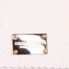 Borsa a tracolla Dolce & Gabbana Sicily in pelle martellata bianca con motivo - Detail D4 thumbnail