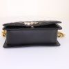 Chanel Mini Boy small model shoulder bag in black quilted leather - Detail D5 thumbnail