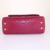 Chanel Top Handle shoulder bag in pink python - Detail D5 thumbnail