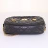 Chanel Camera shoulder bag in black quilted leather - Detail D4 thumbnail