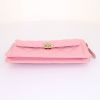 Chanel pouch in pink leather - Detail D4 thumbnail