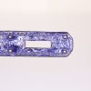 Sac à main Hermes Kelly 32 cm en crocodile Bleu Saphir - Detail D5 thumbnail