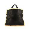 Bottega Veneta shopping bag in black and gold bicolor leather - 360 thumbnail