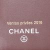 Portefeuille Chanel en cuir grainé matelassé noir - Detail D3 thumbnail