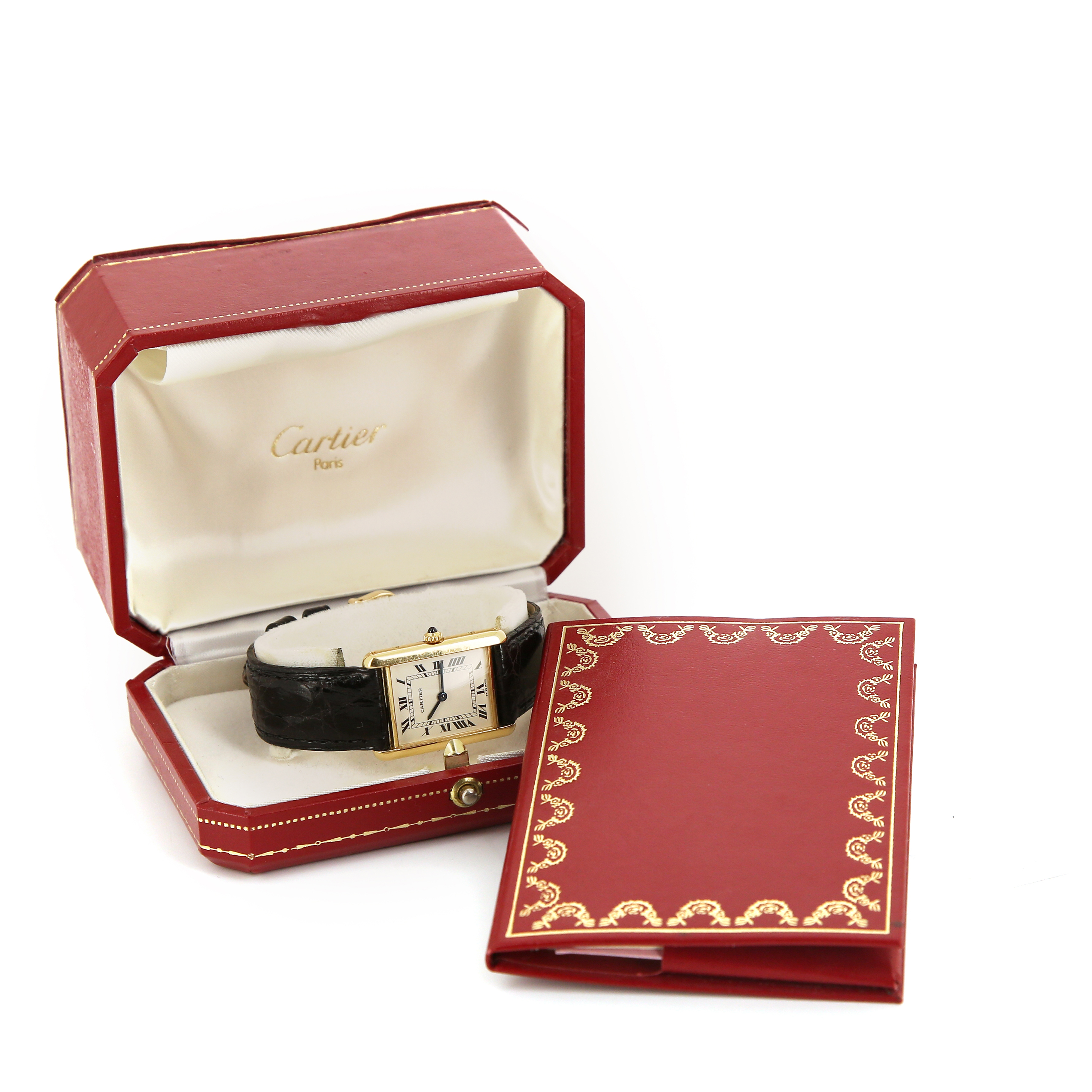 Orologio Cartier Tank in oro giallo Circa  1984 - Detail D2