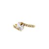 Cartier ring in yellow gold and diamonds - 00pp thumbnail