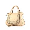 Chloé Marcie large model handbag in cream color leather - 00pp thumbnail