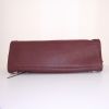 Balenciaga Metallic Edge handbag in burgundy grained leather - Detail D5 thumbnail