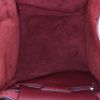 Sac cabas Celine Big Bag petit modèle en cuir grainé bordeaux - Detail D3 thumbnail