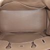 Hermes Birkin 35 cm handbag in etoupe togo leather - Detail D2 thumbnail