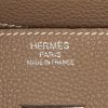 Hermes Birkin 35 cm handbag in etoupe togo leather - Detail D3 thumbnail