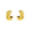 Orecchini a cerchio Tiffany & Co in oro giallo - 00pp thumbnail