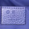Sac à dos Gucci en tissu monogram bleu et cuir bleu - Detail D3 thumbnail