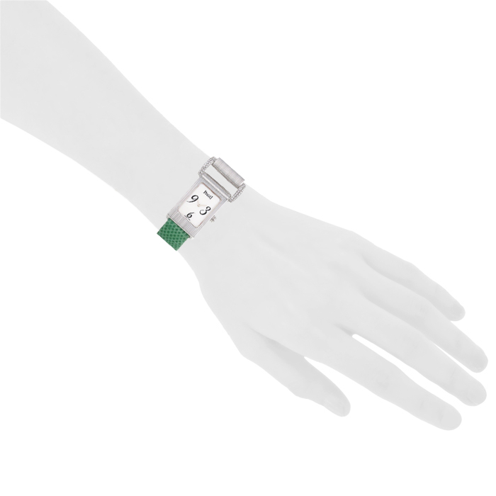 Montre Piaget Miss Protocole en or blanc Ref : 5322 Vers 2010 - Detail D1