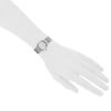 Boucheron Reflet-Solis watch in stainless steel Circa  1997 - Detail D1 thumbnail