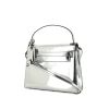 Valentino Garavani My Rockstud handbag in silver leather - 00pp thumbnail