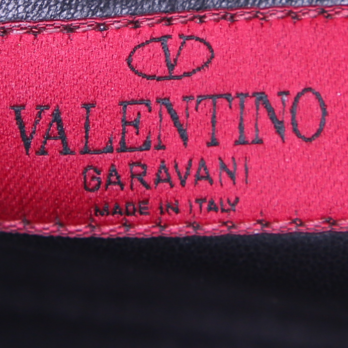Borsa Valentino Garavani My Rockstud in pelle argentata - Detail D4
