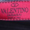 Bolso de mano Valentino Garavani My Rockstud en cuero plateado - Detail D4 thumbnail