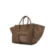 Céline Cabas Phantom shopping bag in brown leather - 00pp thumbnail