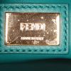 Fendi Peekaboo handbag in navy blue leather - Detail D4 thumbnail