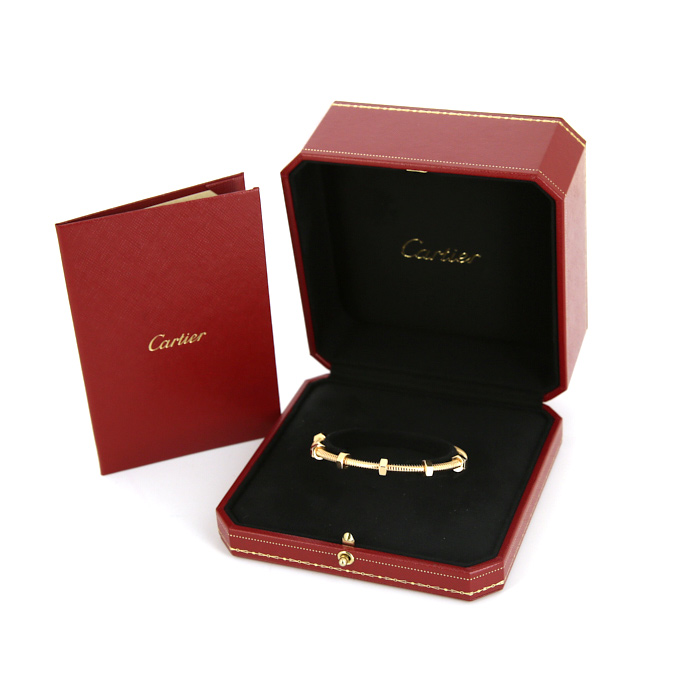 Bracelet Cartier Écrou en or rose
