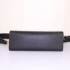 Prada Esplanade shoulder bag in black leather saffiano - Detail D4 thumbnail