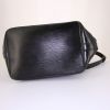 Louis Vuitton petit Noé large model shopping bag in black epi leather - Detail D4 thumbnail