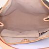 Louis Vuitton Galliera large model handbag in brown monogram canvas and natural leather - Detail D2 thumbnail